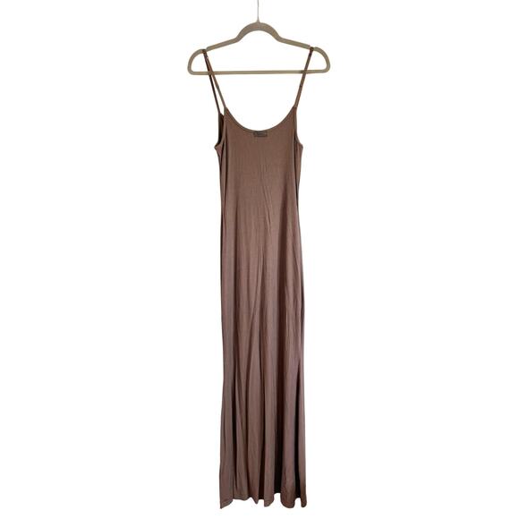 SKIMS Soft Lounge Long Slip Dress Oxide - Picture 7 of 8